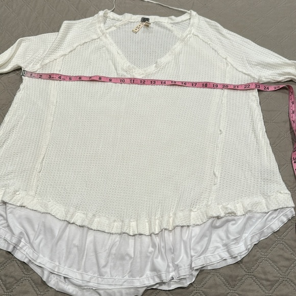 We The Free Laguna Thermal Long Sleeve Overside Top. - Picture 7 of 13